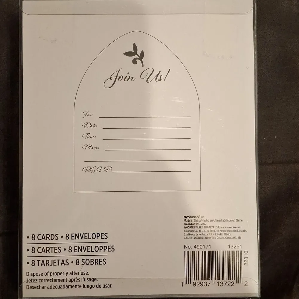 First Communion Invitations - 2 Packs